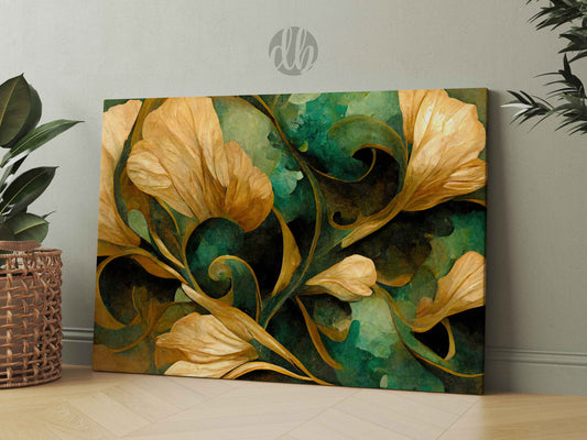 Elegant Floral Nouveau Decorative Style