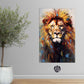 Oil Paint Effect Lion