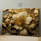 Luxurious Metallic Gold Floral